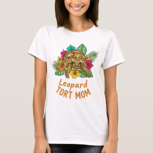 Leopard-Schildkröten-Mama-Schildkröten-Geschenk fü T-Shirt