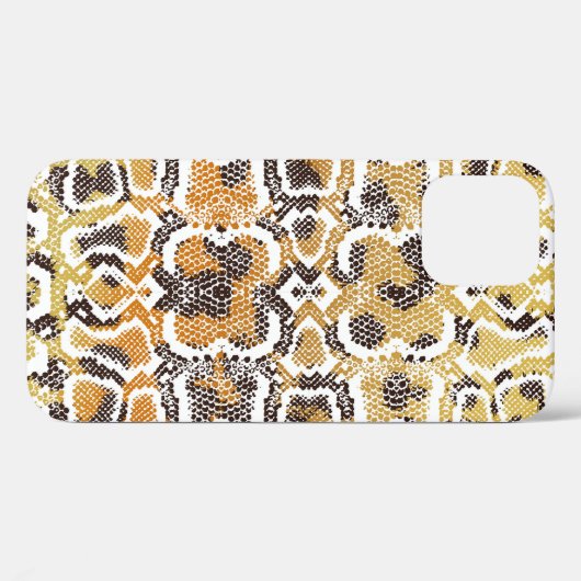 Leopard Schlange Animal Print Textur Case-Mate iPhone Hülle (Rückseite (Horizontal))