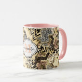 Leopard, Schlange Tasse (VorderseiteRechts)
