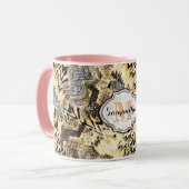 Leopard, Schlange Tasse (Vorderseite Links)