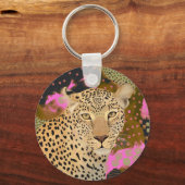 Leopard Schlüsselanhänger (Vorderseite)