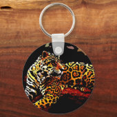 Leopard Schlüsselanhänger (Vorderseite)