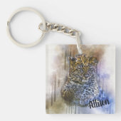 Leopard Schlüsselanhänger (Vorderseite)