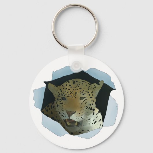 Leopard Schlüsselanhänger (Vorderseite)