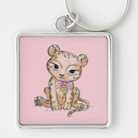 Leopard Schlüsselanhänger (Vorne)