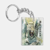 Leopard Schlüsselanhänger (Vorderseite links)