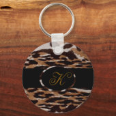 Leopard-Schlüsselanhänger Schlüsselanhänger (Vorderseite)