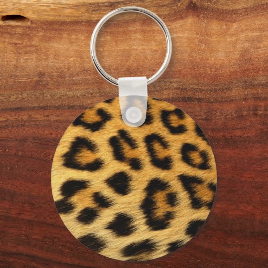 Leopard-Schlüsselanhänger Schlüsselanhänger (Vorderseite)