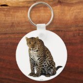Leopard-Schlüsselanhänger Schlüsselanhänger (Vorderseite)