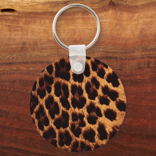 Leopard-Schlüsselanhänger Schlüsselanhänger (Vorderseite)