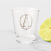Leopard Schnapsglas (Rückseite)