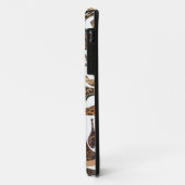 Leopard-Schuh-Chic Case-Mate iPhone Hülle (Hinten/Links)