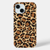 Leopard Seamless Muster Case-Mate iPhone Hülle (Rückseite)