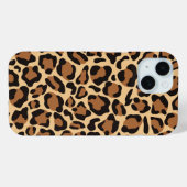 Leopard Seamless Muster Case-Mate iPhone Hülle (Rückseite (Horizontal))
