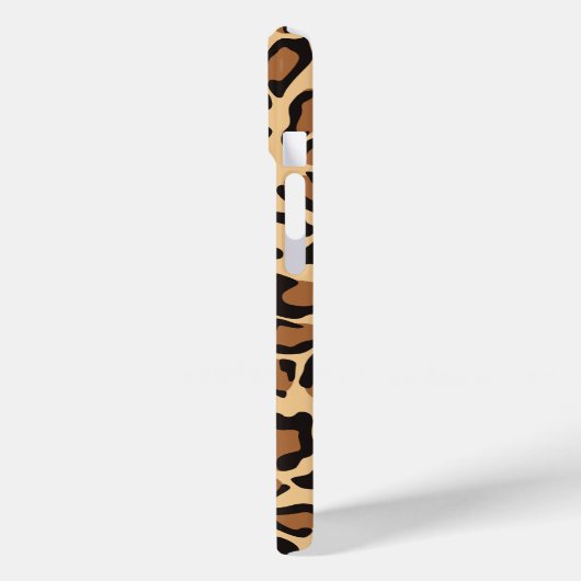 Leopard Seamless Muster Case-Mate iPhone Hülle (Rückseite / Links)