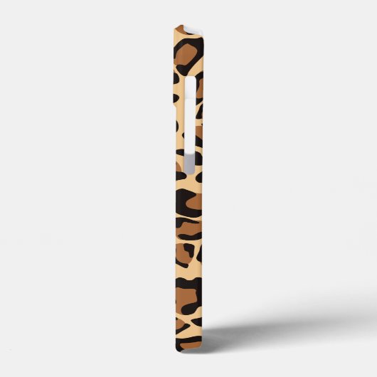 Leopard Seamless Muster Case-Mate iPhone Hülle (Rückseite / Links)