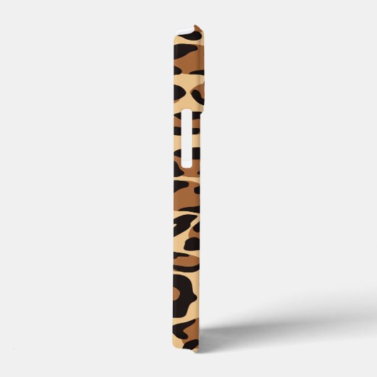 Leopard Seamless Muster Case-Mate iPhone Hülle (Rückseite / Rechts)