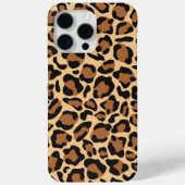 Leopard Seamless Muster Case-Mate iPhone Hülle (Rückseite)