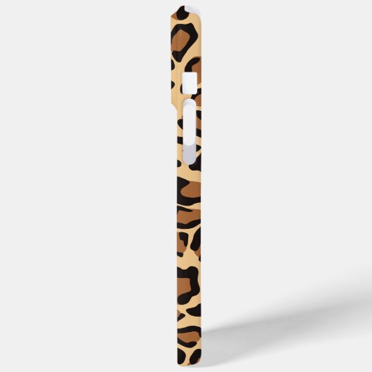 Leopard Seamless Muster Case-Mate iPhone Hülle (Rückseite / Links)