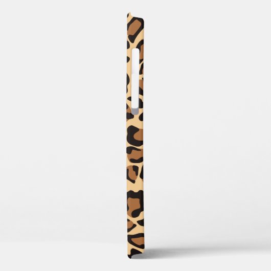 Leopard Seamless Muster Case-Mate iPhone Hülle (Rückseite / Links)