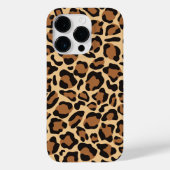 Leopard Seamless Muster Case-Mate iPhone Hülle (Rückseite)