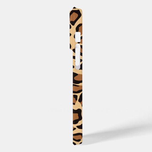 Leopard Seamless Muster Case-Mate iPhone Hülle (Rückseite / Links)