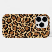 Leopard Seamless Muster Case-Mate iPhone Hülle (Rückseite (Horizontal))