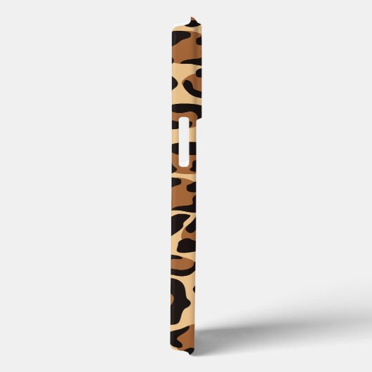 Leopard Seamless Muster Case-Mate iPhone Hülle (Rückseite / Rechts)