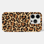 Leopard Seamless Muster Case-Mate iPhone Hülle (Rückseite (Horizontal))
