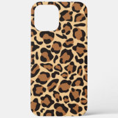 Leopard Seamless Muster Case-Mate iPhone Hülle (Rückseite)