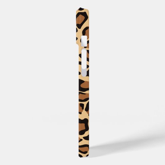 Leopard Seamless Muster Case-Mate iPhone Hülle (Rückseite / Links)