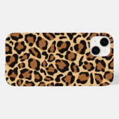Leopard Seamless Muster Case-Mate iPhone Hülle (Rückseite (Horizontal))