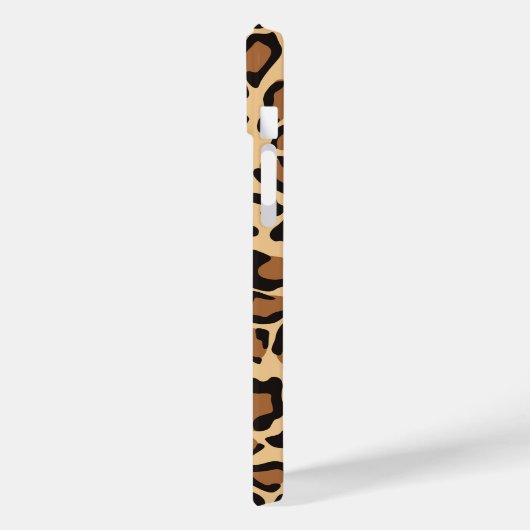 Leopard Seamless Muster Case-Mate iPhone Hülle (Rückseite / Links)