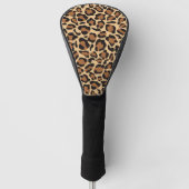 Leopard Seamless Muster Golf Headcover (Vorderseite)