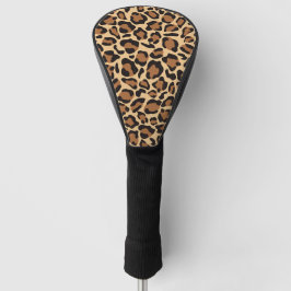 Leopard Seamless Muster Golf Headcover