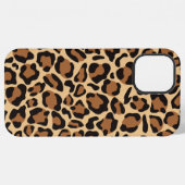 Leopard Seamless Muster iPhone Hülle (Rückseite (Horizontal))