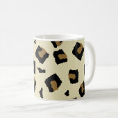 Leopard Seamless Muster Kaffeetasse (VorderseiteRechts)