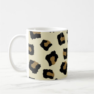 Leopard Seamless Muster Kaffeetasse