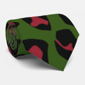 Leopard Seamless Muster Krawatte (Gerollt)