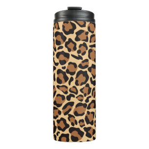Leopard Seamless Muster Thermosbecher