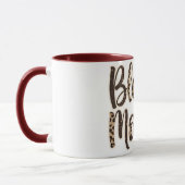 Leopard Seligen Mama Script Women Tasse (Links)