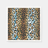Leopard Serviette (Vorderseite)