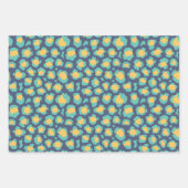 Leopard Set in trendiger Farbe 2025 Geschenkpapier Set (Vorderseite 3)
