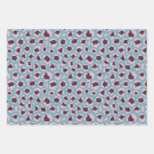 Leopard Set in trendiger Farbe 2025 Geschenkpapier Set (Vorderseite 2)