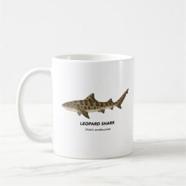 Leopard Shark - Meerestiere in Kalifornien Kaffeetasse