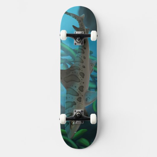 Leopard Shark skateboard (Vorderseite)