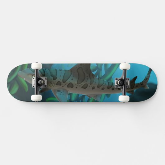 Leopard Shark skateboard (Horizontal)