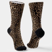 Leopard sheeta animal print sock socken (Gewinkelt)