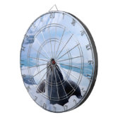 Leopard-Siegel Dartscheibe (Vorderseite rechts)