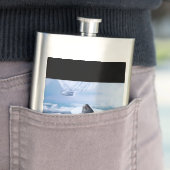 Leopard-Siegel Flachmann (Beispiel)